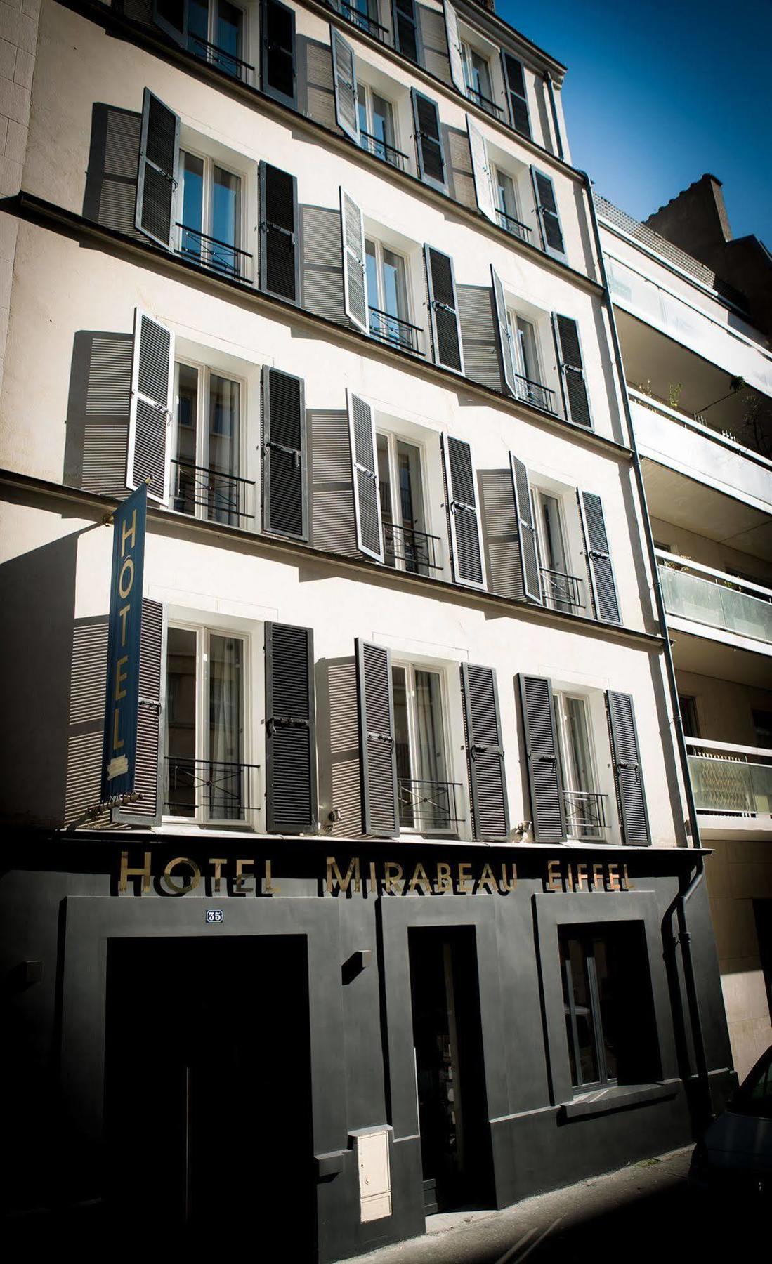 Hotel Mirabeau Eiffel Paris Exterior photo